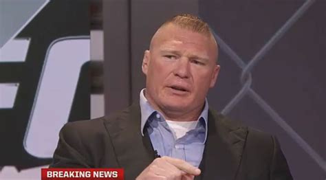 Brock Lesnar Announced His UFC 200 Opponent In This ESPN Interview