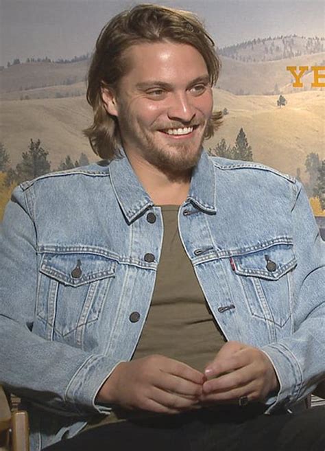 Luke Grimes Yellowstone Kayce Dutton Blue Denim Jacket - Celebrity Jackets