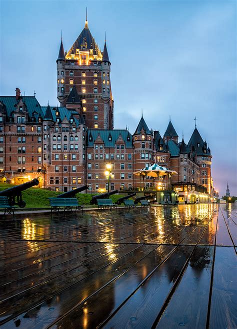 Fairmont Le Chateau Frontenac Photograph by James Wheeler