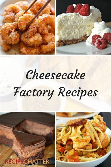 Cheesecake Factory Copycat Recipes to Make at Home