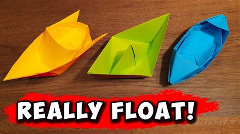 How To Make An Easy Origami Boat That Floats - teachcreativa.com