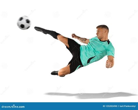 Person Kicking A Soccer Ball : Soccer Player Png Transparent Png ...