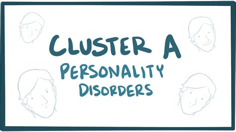 Cluster A personality disorders: Video, Causes, & Meaning | Osmosis