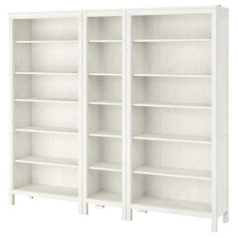 HEMNES bookcase, white stain, 229x197 cm (901/8x771/2") - IKEA CA