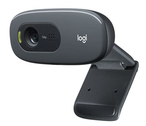 Logitech C270 HD Webcam, 720p Video with Built-in Mic & Lighting Correction