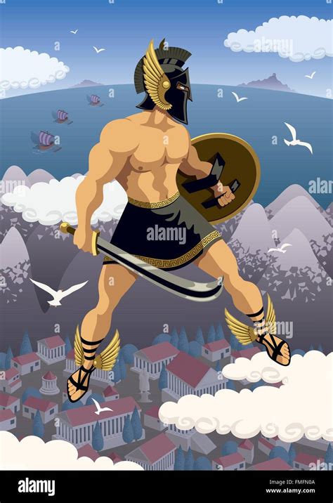 Ancient sparta city Stock Vector Images - Alamy