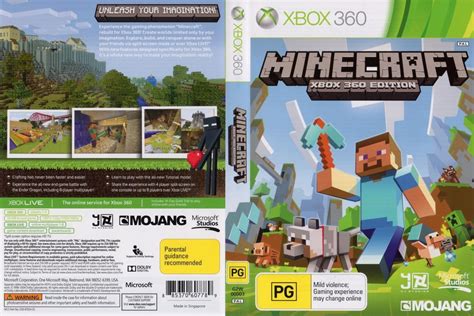 [Xbox 360] Minecraft: Xbox 360 Edition : r/AusGameCovers