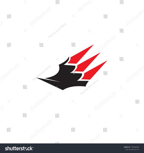 Claw Logo Vector Design Template Stock Vector (Royalty Free) 1728368935