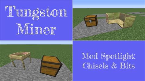 Mod Spotlight: Chisels & Bits - YouTube