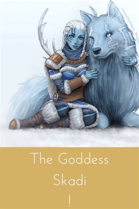 Skadi | Skadi Goddess | Skadi Norse Mythology | Norse Goddess Skadi | Norse goddess, Character ...