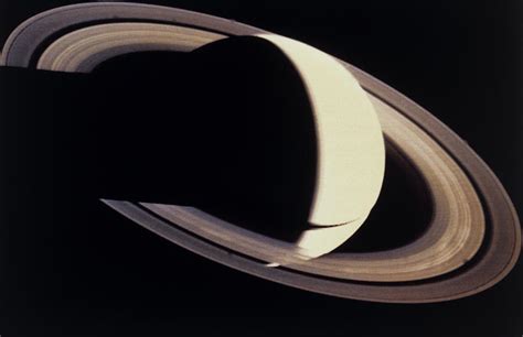 Voyager Photo Of Saturn And Its Rings Photograph by Nasa - Pixels