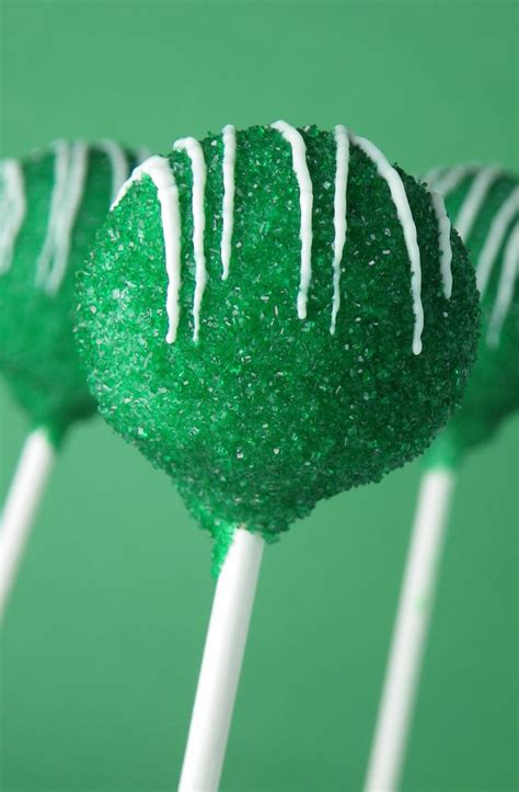 Sugar coated cake pops | Cake pops, Cake, Green cake