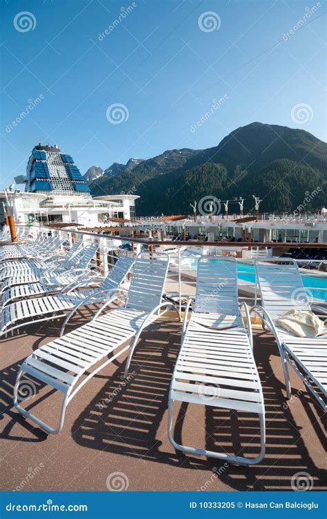 View from cruise ship deck stock image. Image of nature - 10333205