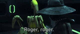 Roger Roger | Star Wars Amino