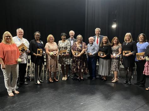 Goose Creek CISD on Twitter: "Congratulations to the retirees honored at the Teacher of the Year ...