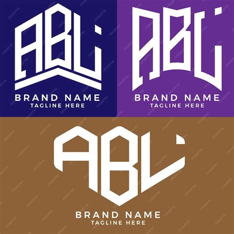 Premium Vector | Abl letter logo. abl best vector image. abl monogram ...