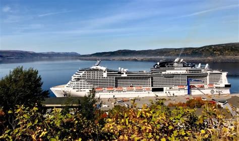 Corner Brook welcomes largest-ever cruise ship to sail to N.L. with a party | CBC News