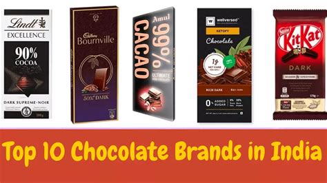 Top 10 Best Chocolate Brands In India 2024 | Startup Authority