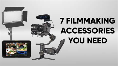 Filmmaking Camera Accessories You Should Have | Best Camera Accessories For Filmmaking - YouTube