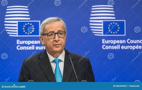 European Commission President Jean-Claude Juncker Editorial Photography ...