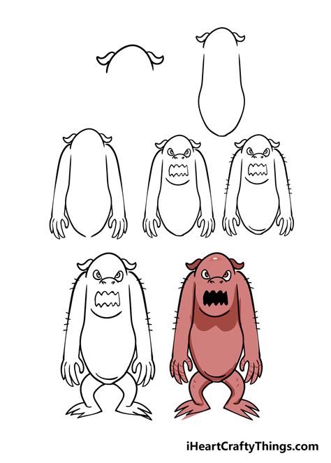 Easy Monsters To Draw