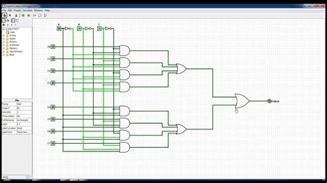 4 Input Multiplexer Circuit Diagram