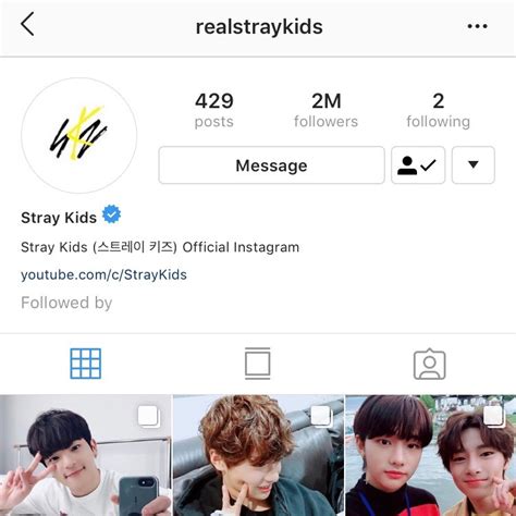 [NOTICE] Stray Kids’ Instagram Account has now... : Stray Kids Update