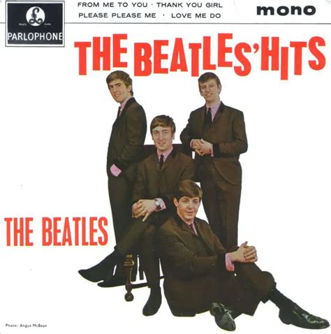 The Beatles’ Hits EP artwork – United Kingdom | The Beatles Bible