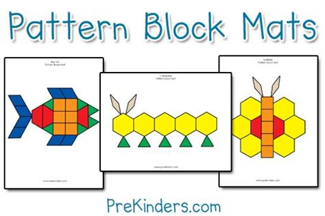 Pattern Block Mats | Early Childhood and Youth Development | Guest ...