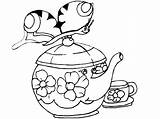 Printable Teapot Coloring Pages  Home sketch template