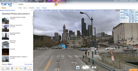 Bing Maps Watch: Bing Maps Streetside programme
