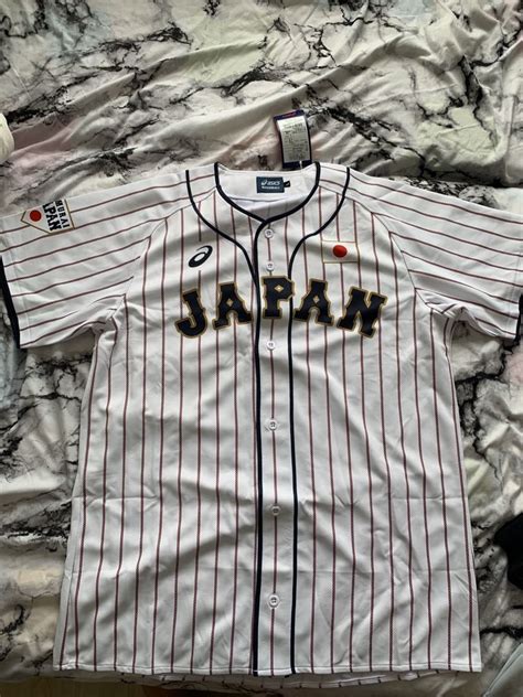 Baseball Jersey Japan, Men's Fashion, Coats, Jackets and Outerwear on ...