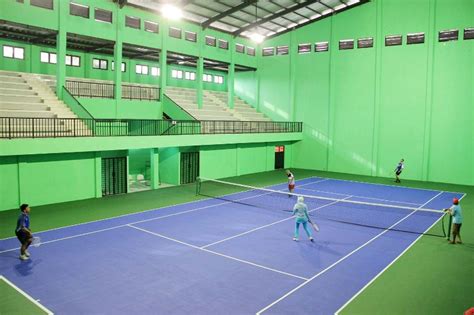 Kota Bogor segera Miliki Lapangan Indoor Tenis Berstandar Nasional : Okezone Sports