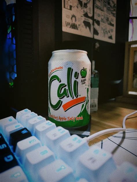 My every night-grind partner, Cali 🫶 | How to take photos, Soft drinks, Cali