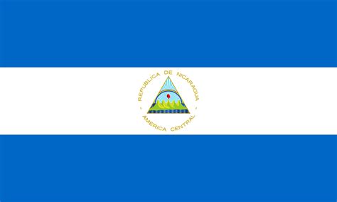 vector de bandera de nicaragua 4756975 Vector en Vecteezy