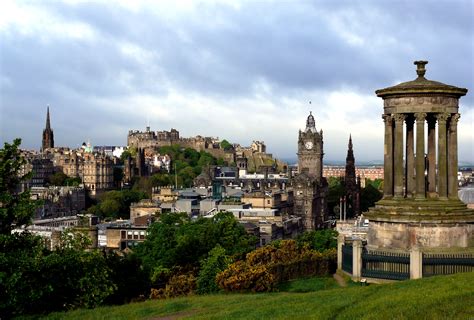 File:Edinburgh from Calton Hill with Dugald Stewart Monument 3.JPG ...