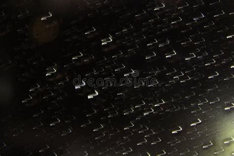 Rain in window dark night stock image. Image of rain - 103578267