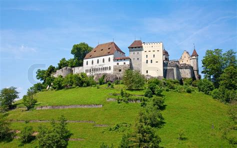 Lenzburg castle near Zurich, Switzerland | Stock image | Colourbox