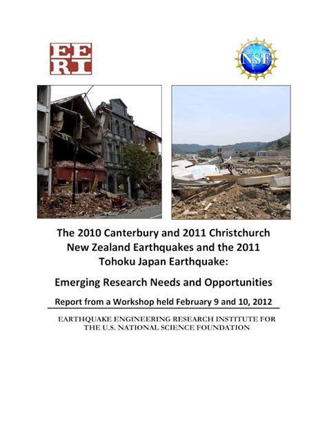 (PDF) EARTHQUAKE ENGINEERING RESEARCH …...This report is published by ...