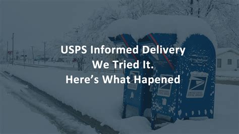 What Is Informed Delivery - USPS? - AskCyberSecurity.com