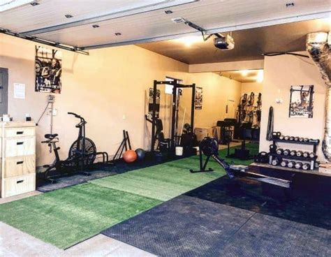 Top 75 Best Garage Gym Ideas - Home Fitness Center Designs