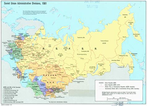 Soviet Union Map 1940