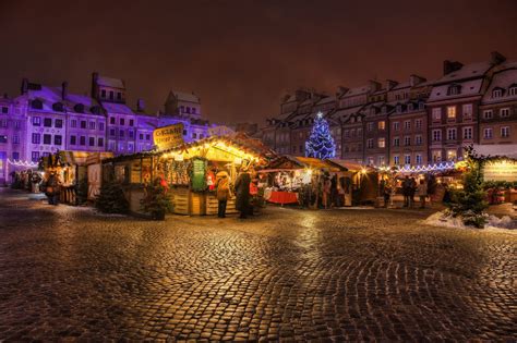 Christmas market in Warsaw - Photoshop and Photography