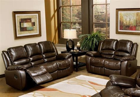 Leather Reclining Sofa And Loveseat Sets – Flower Love