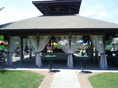 OUTDOOR WEDDING | Pavillion wedding, Park wedding reception, Pavilion wedding