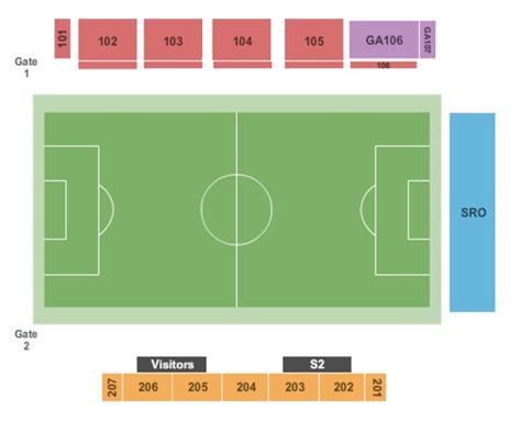 Starfire Sports Complex Tickets in Seattle Washington, Seating Charts ...