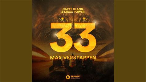 33 Max Verstappen (Extended Mix) - YouTube