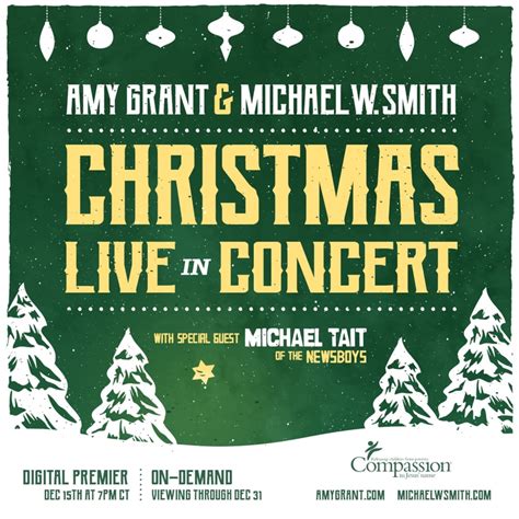 Michael W. Smith’s Live Stream Concert Dec 15, 2023 | Bandsintown