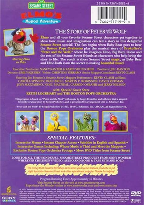 Elmo's Musical Adventure (DVD 2000) | DVD Empire