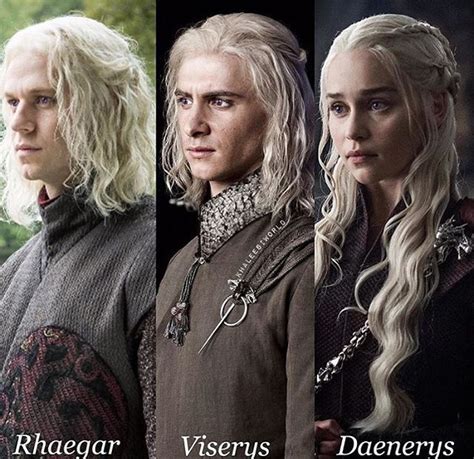 Rhaegar, Viserion and Daenerys Targaryen. Game of Thrones. ASOIAF ...